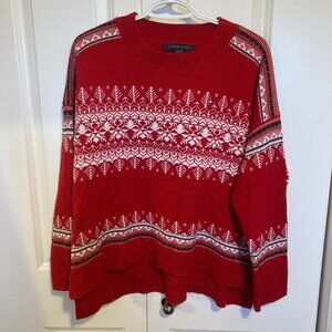 Tommy Hilfiger Winter/Christmas Theme Sweater, Size Large